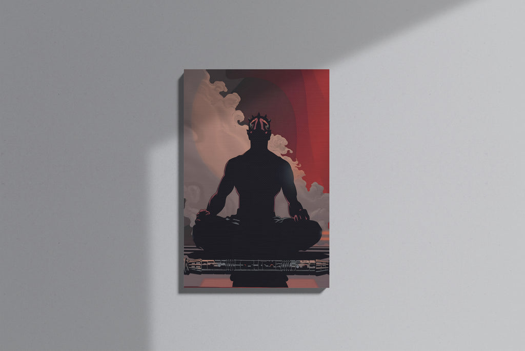 GeekCultcha Star Wars Darth Maul Premium Canvas Print