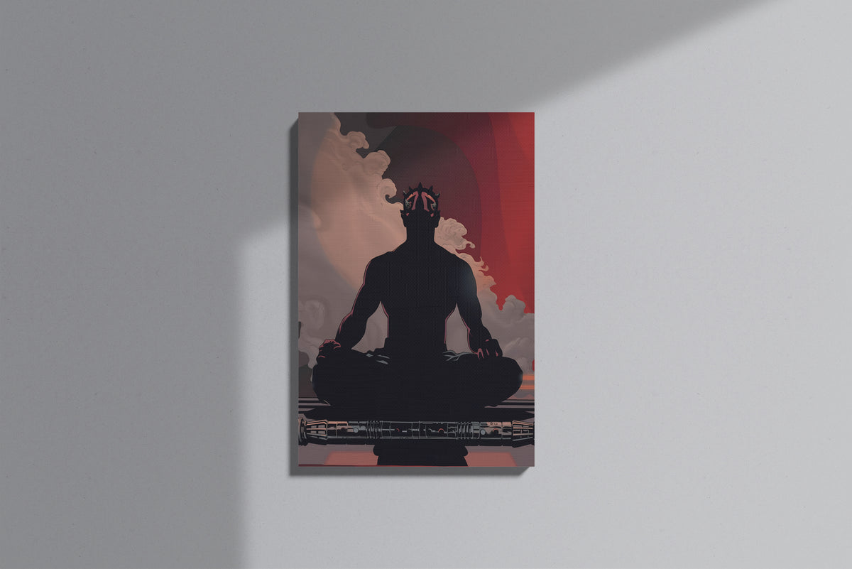 GeekCultcha Star Wars Darth Maul Premium Canvas Print