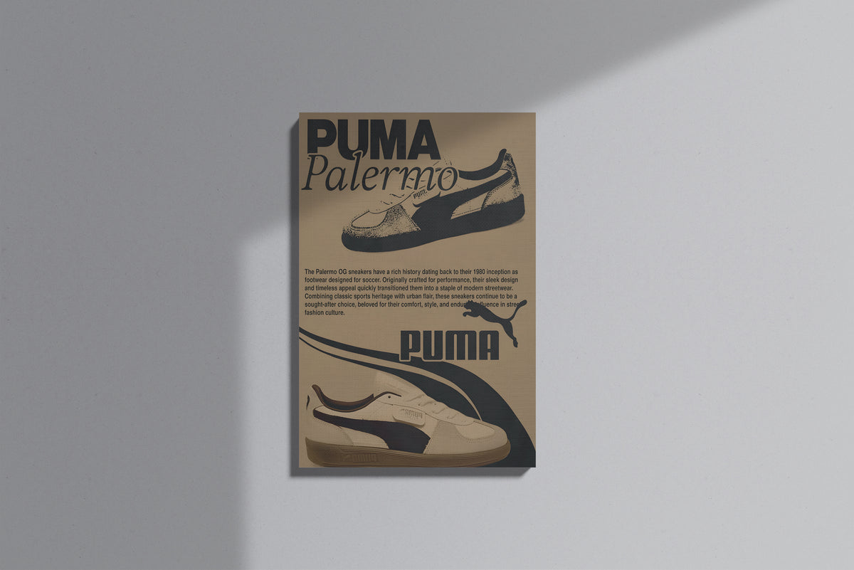 GeekCultcha Puma Palermo Premium Canvas Print