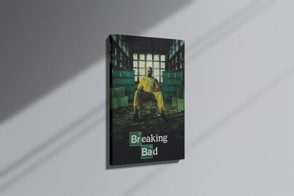 GeekCultcha Breaking Bad Walter White Premium Canvas Print
