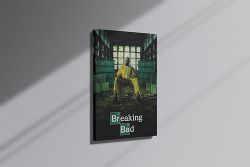 GeekCultcha Breaking Bad Walter White Premium Canvas Print