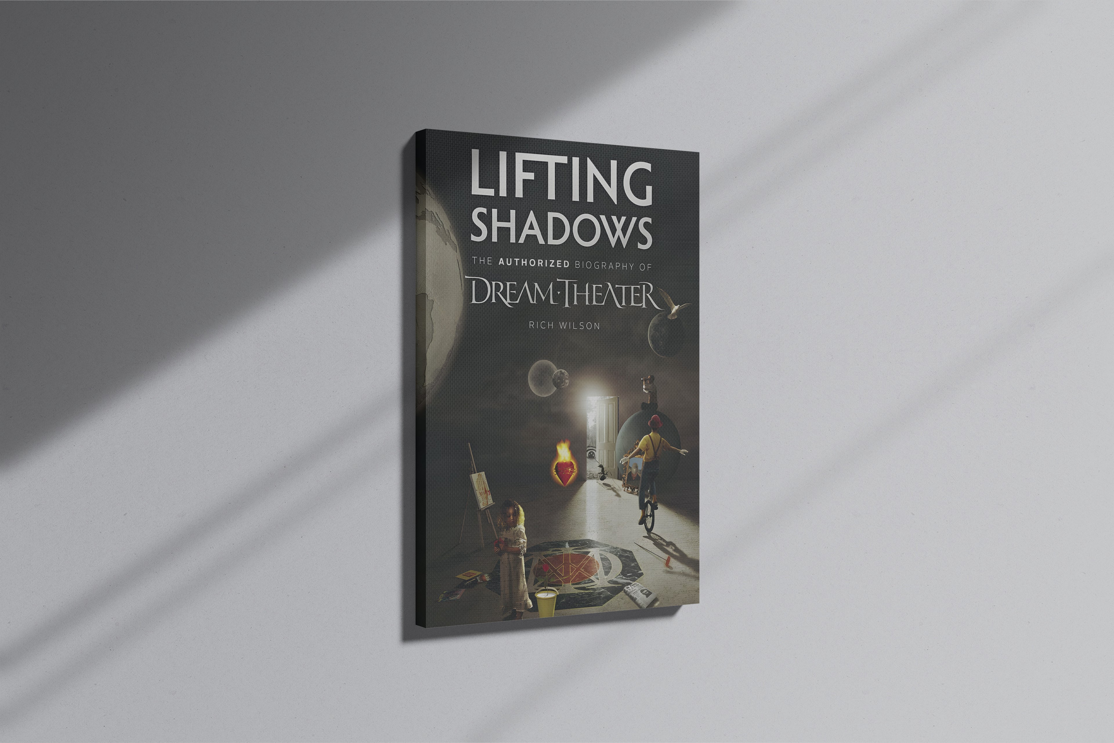 GeekCultcha Dream Theater Lifting Shadows Premium Canvas Print