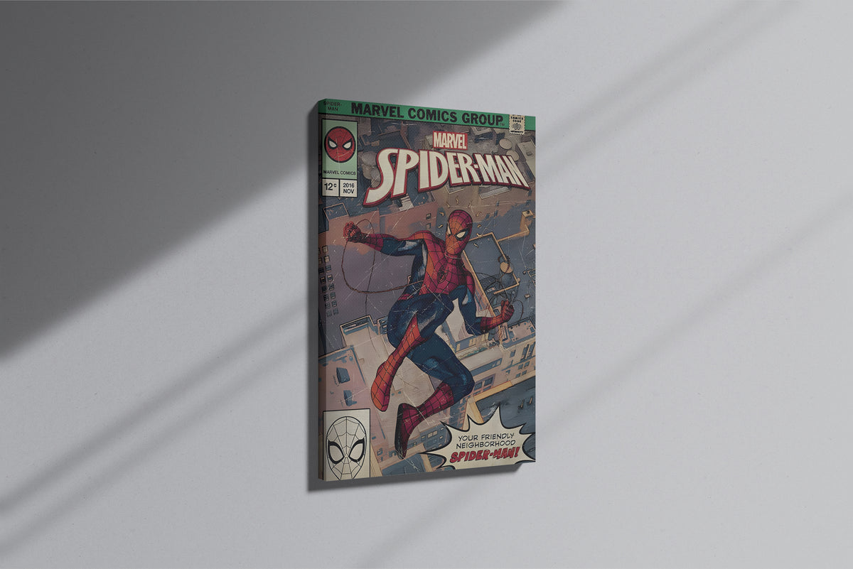 GeekCultcha Marvel Spider-Man Premium Canvas Print