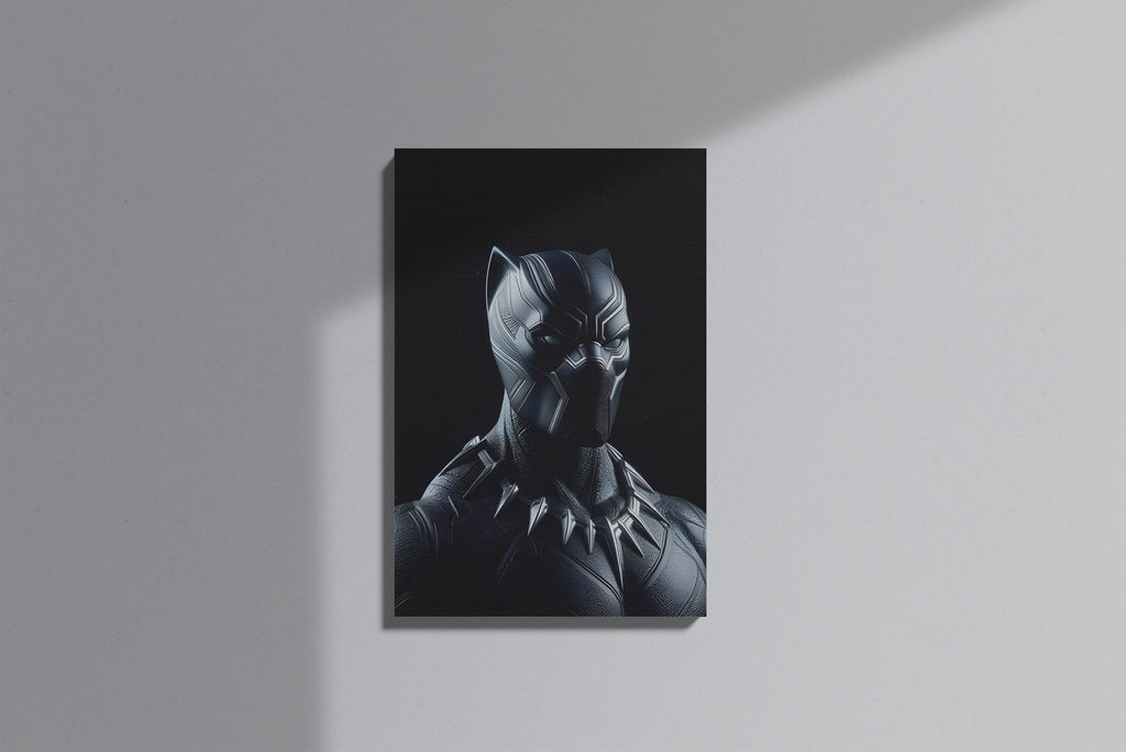 GeekCultcha Marvel Black Panther Premium Canvas Print