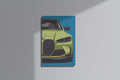 GeekCultcha BMW M3 Sports Car Premium Canvas Painting Modern Style
