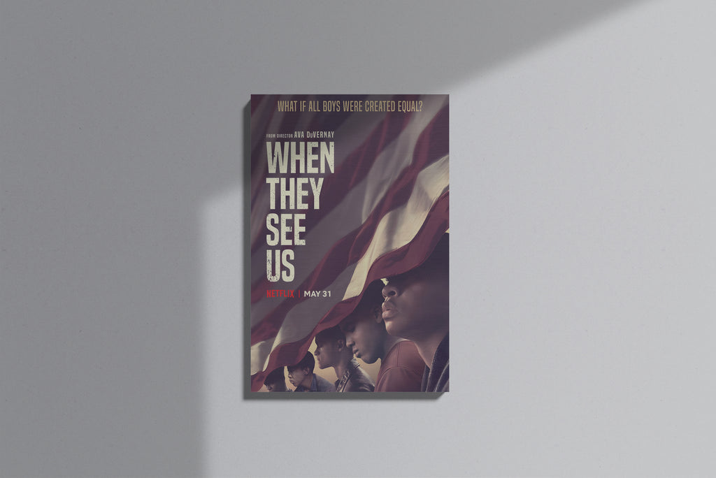 GeekCultcha When They See Us TV Series Themed Premium Canvas Print