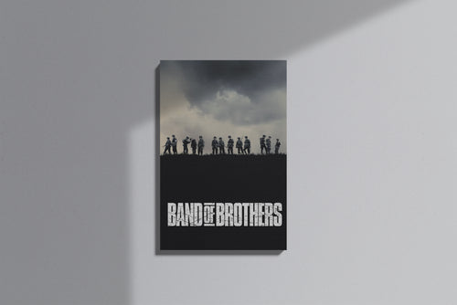 GeekCultcha Band of Brothers Themed Premium Canvas Print