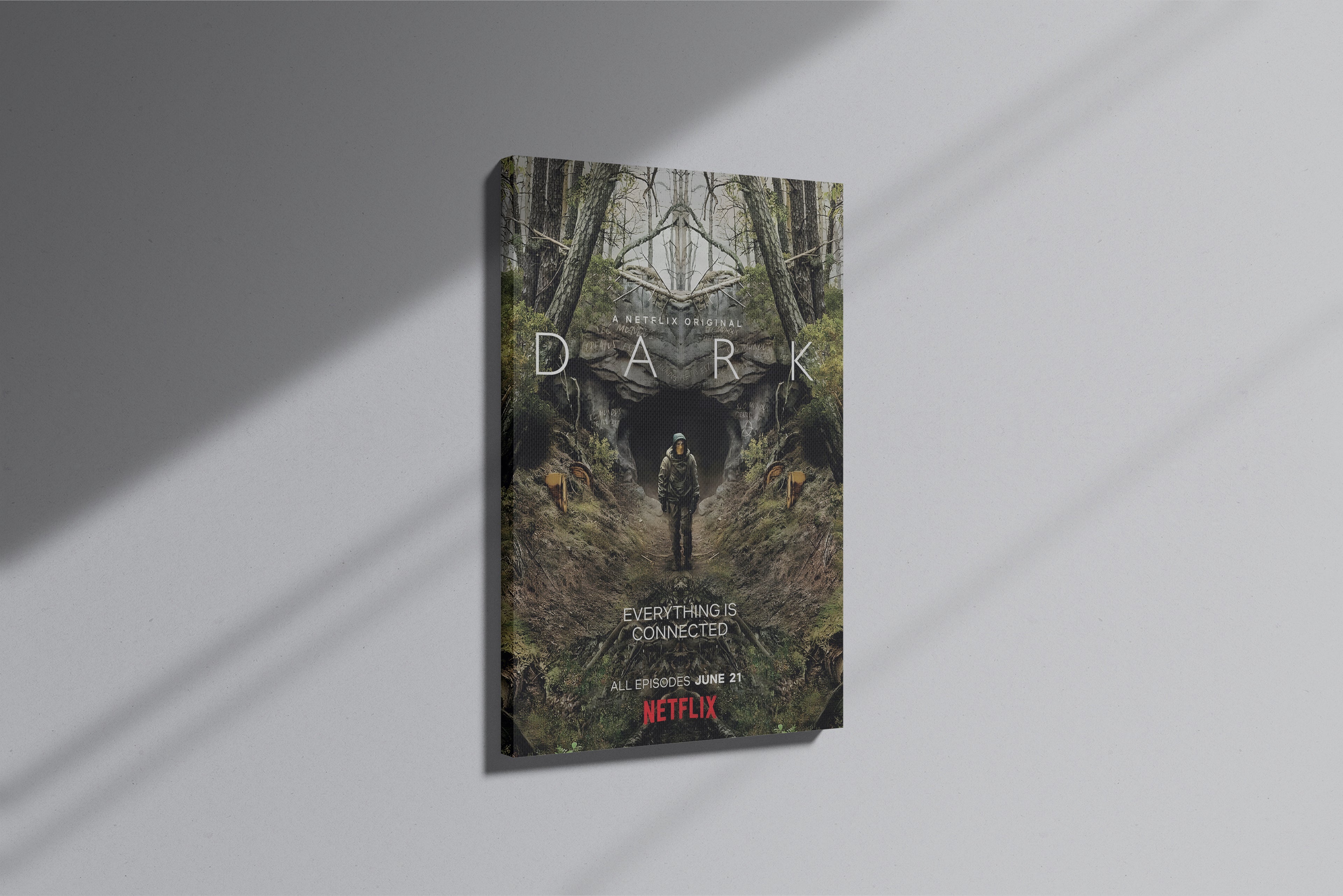 GeekCultcha Dark Series Themed Premium Canvas Painting