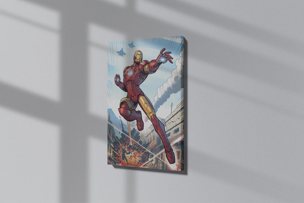 GeekCultcha Marvel Iron Man Premium Canvas Print