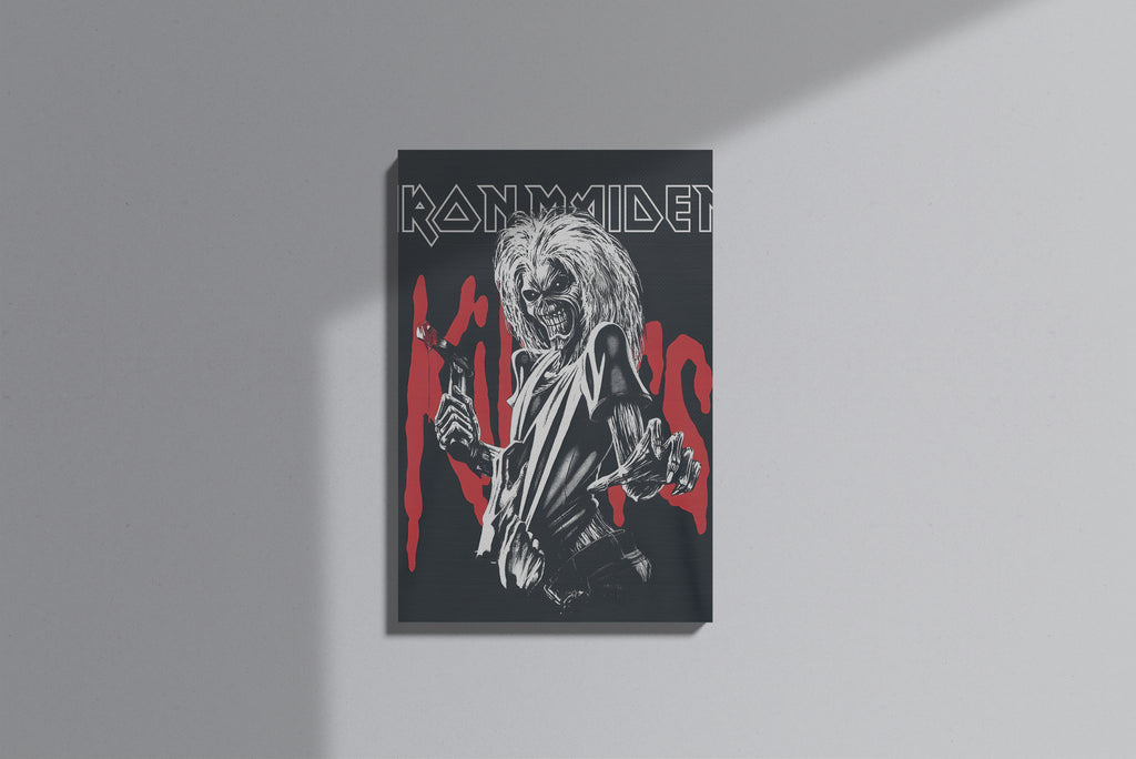 GeekCultcha Iron Maiden Eddie Premium Canvas Print