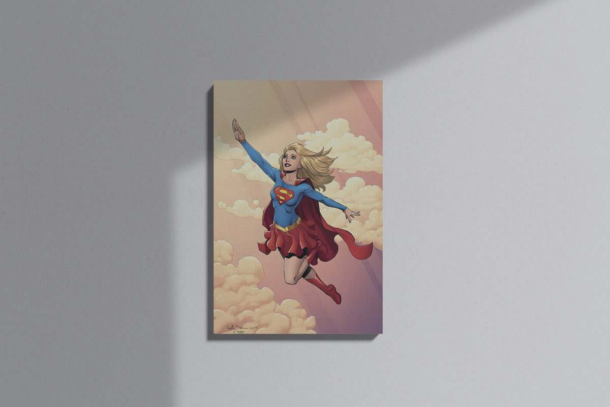GeekCultcha DC Comics Supergirl Premium Canvas Print