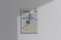 GeekCultcha Asociación del Fútbol Argentino Messi Premium Canvas Print