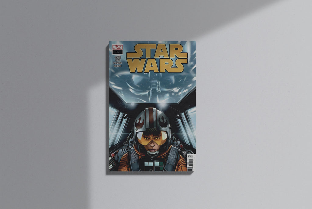 GeekCultcha Star Wars Luke Skywalker Premium Canvas Print