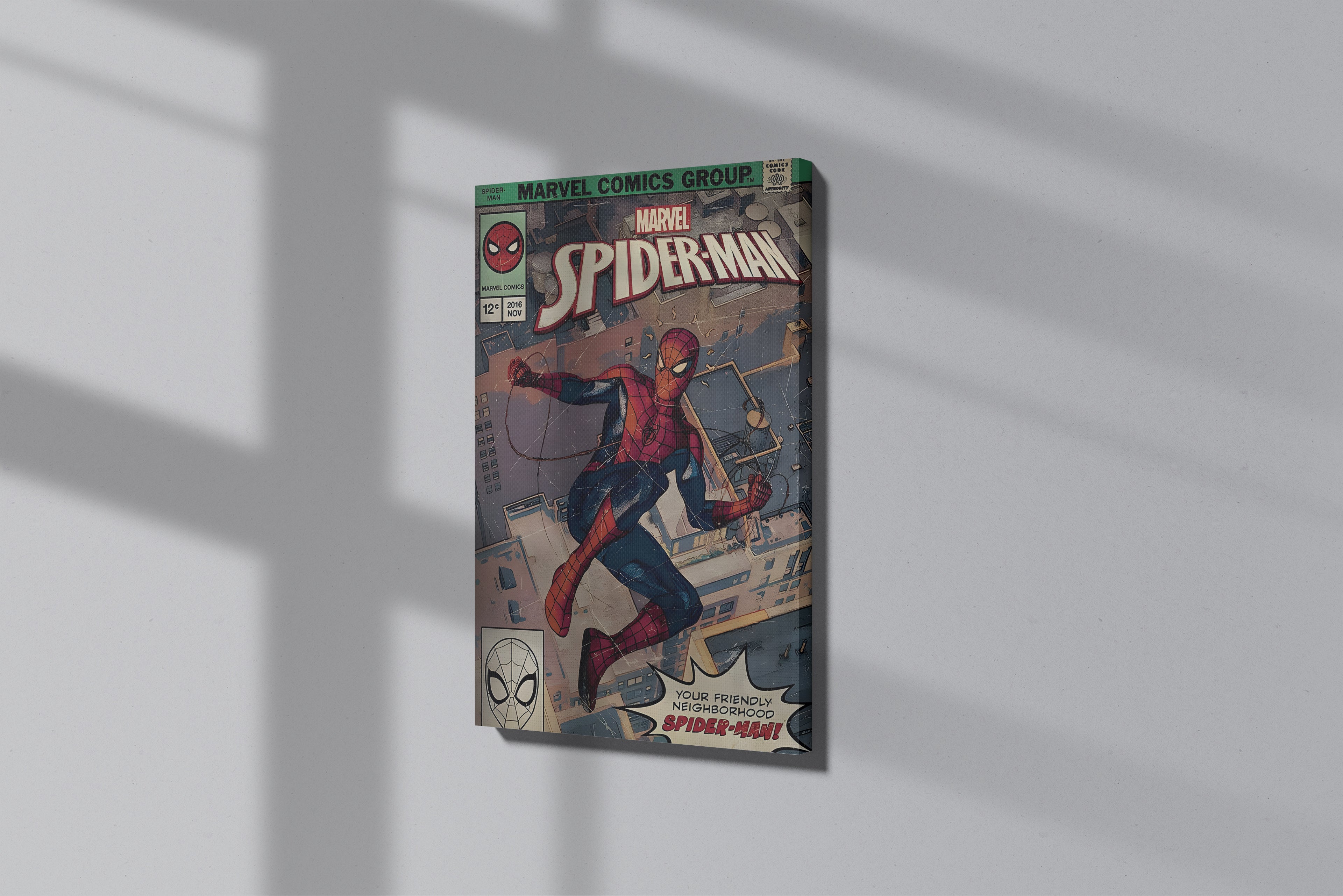GeekCultcha Marvel Spider-Man Premium Canvas Print