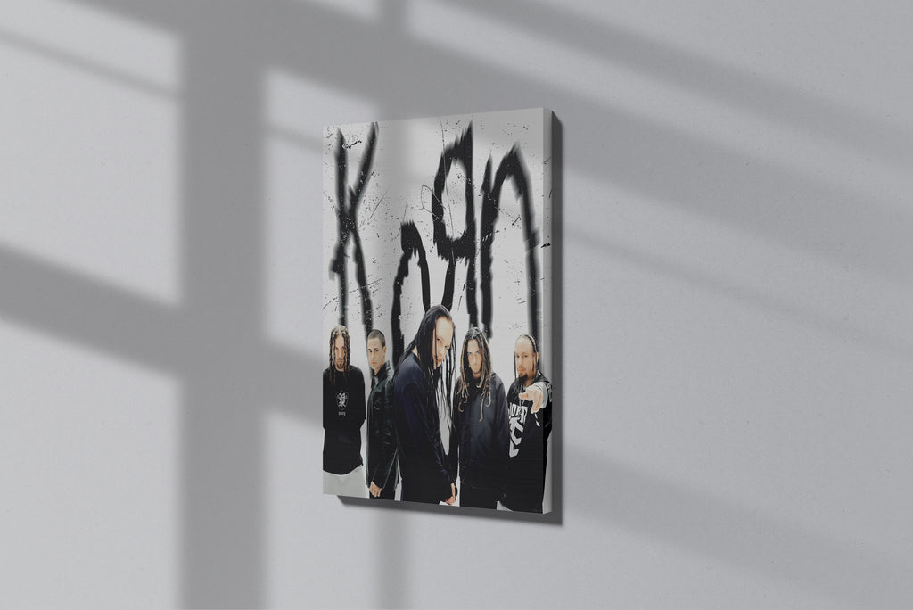 GeekCultcha Korn Group Themed Canvas Painting