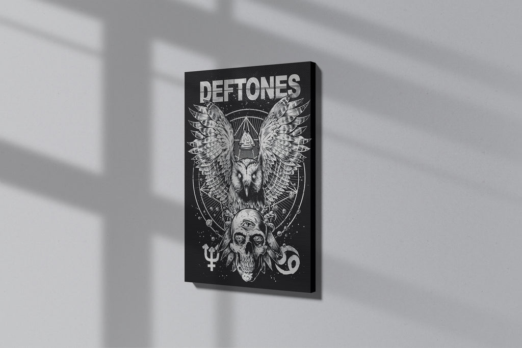GeekCultcha Deftones Themed Premium Canvas Painting