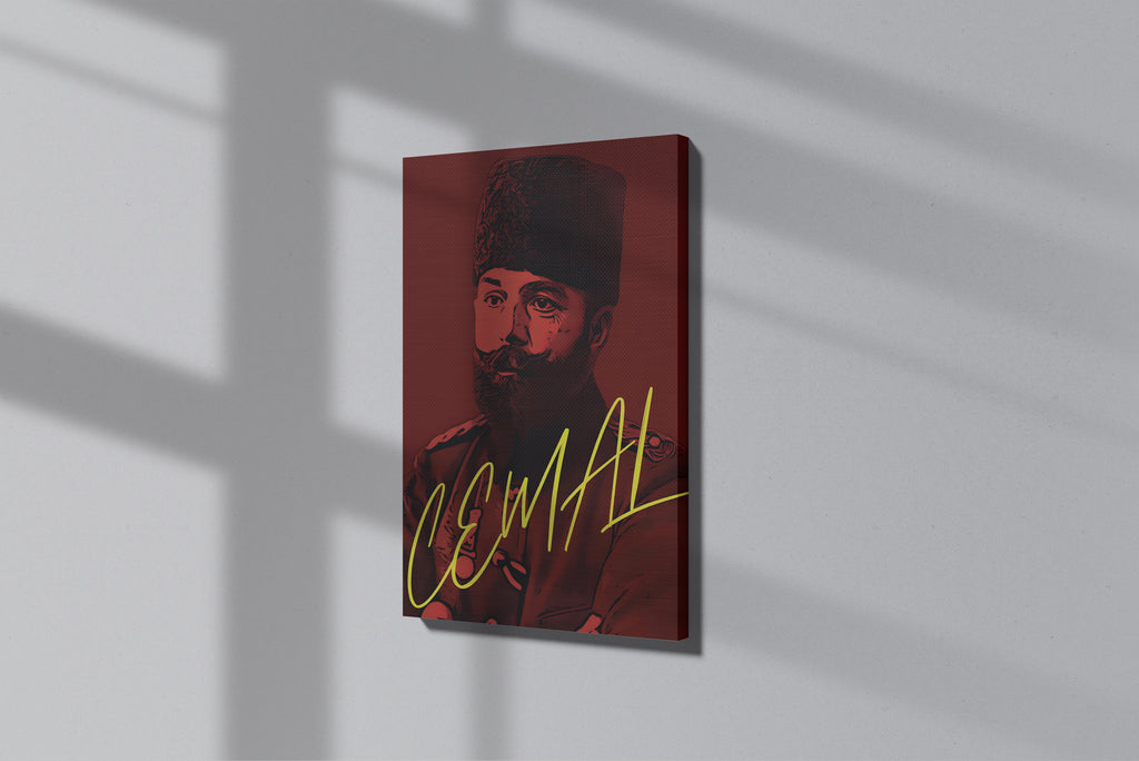 GeekCultcha Premium Canvas Painting with Cemal Pasha Theme