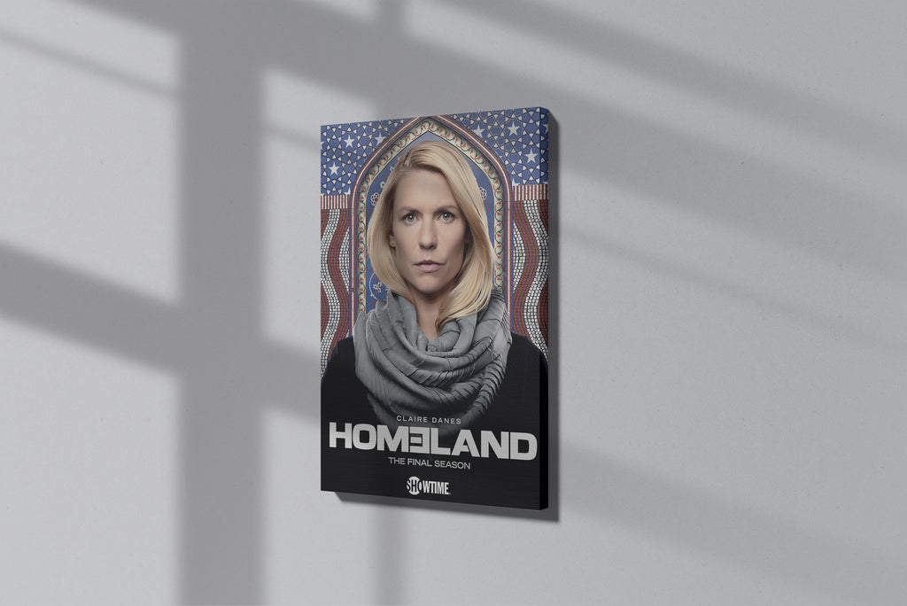 GeekCultcha Homeland Final Season Premium Canvas Print