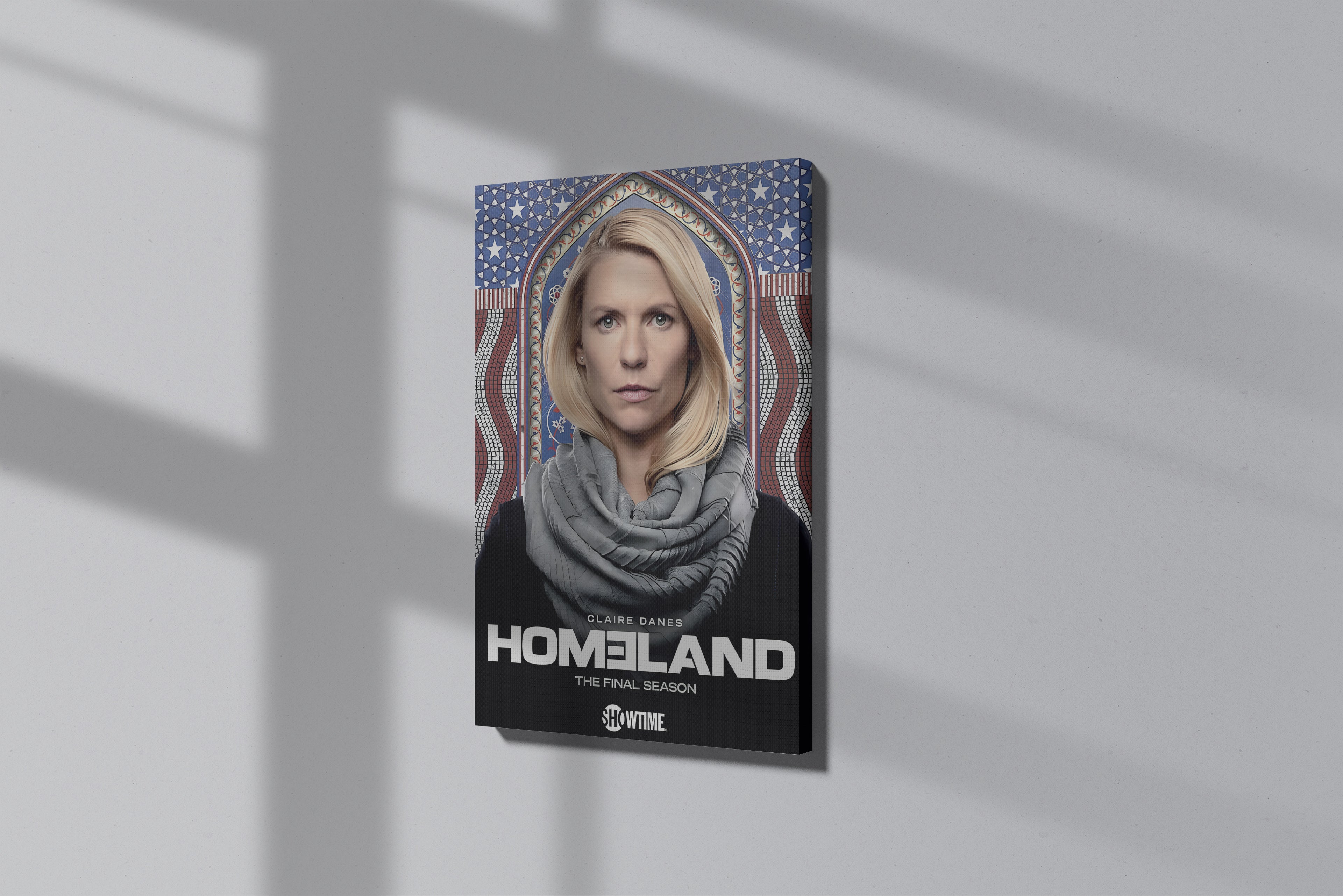 GeekCultcha Homeland Final Season Premium Canvas Print