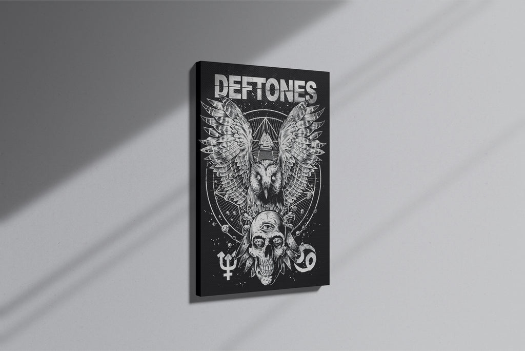 GeekCultcha Deftones Themed Premium Canvas Painting