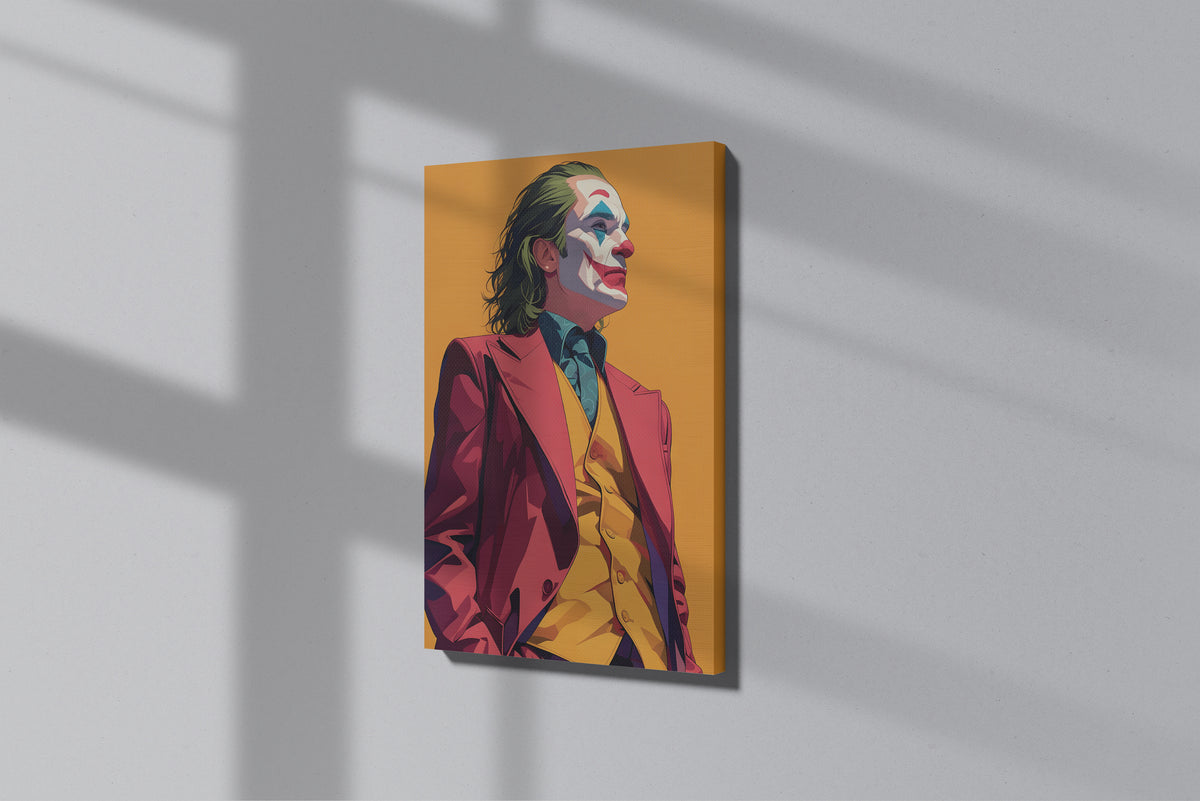 GeekCultcha DC Comics Joker Premium Canvas Print