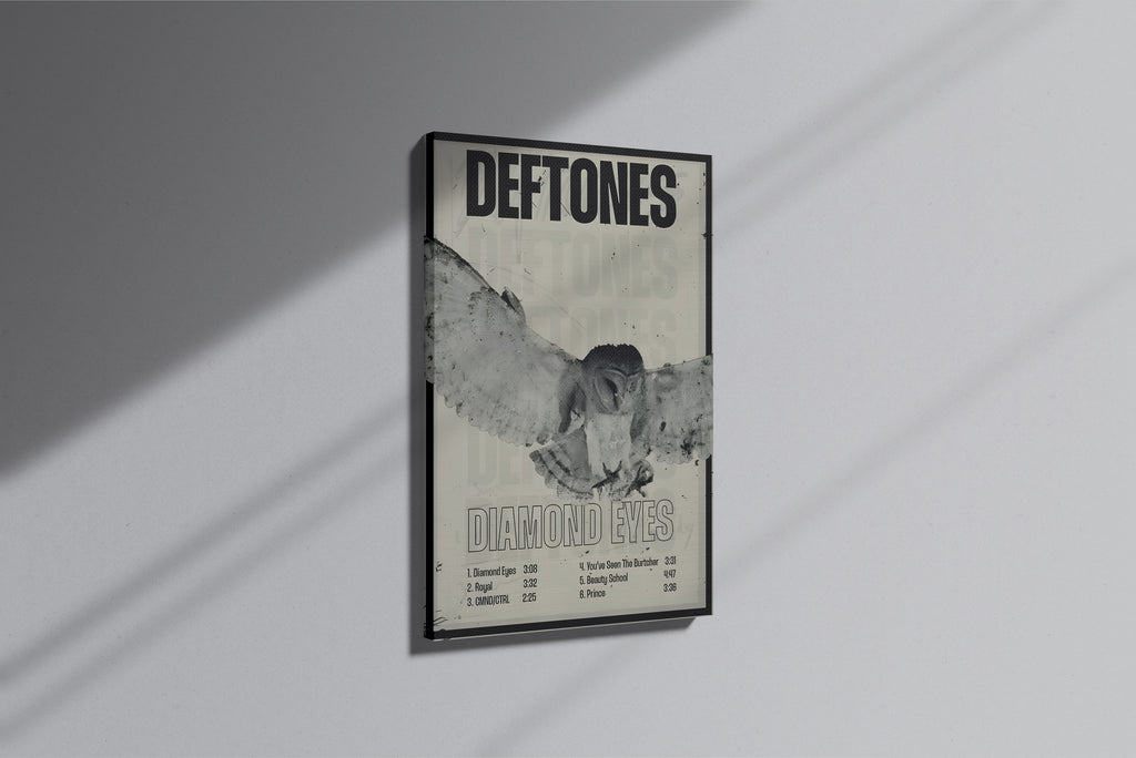 GeekCultcha Deftones Diamond Eyes Premium Canvas Print