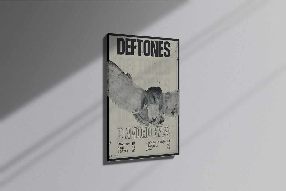 GeekCultcha Deftones Diamond Eyes Premium Canvas Print