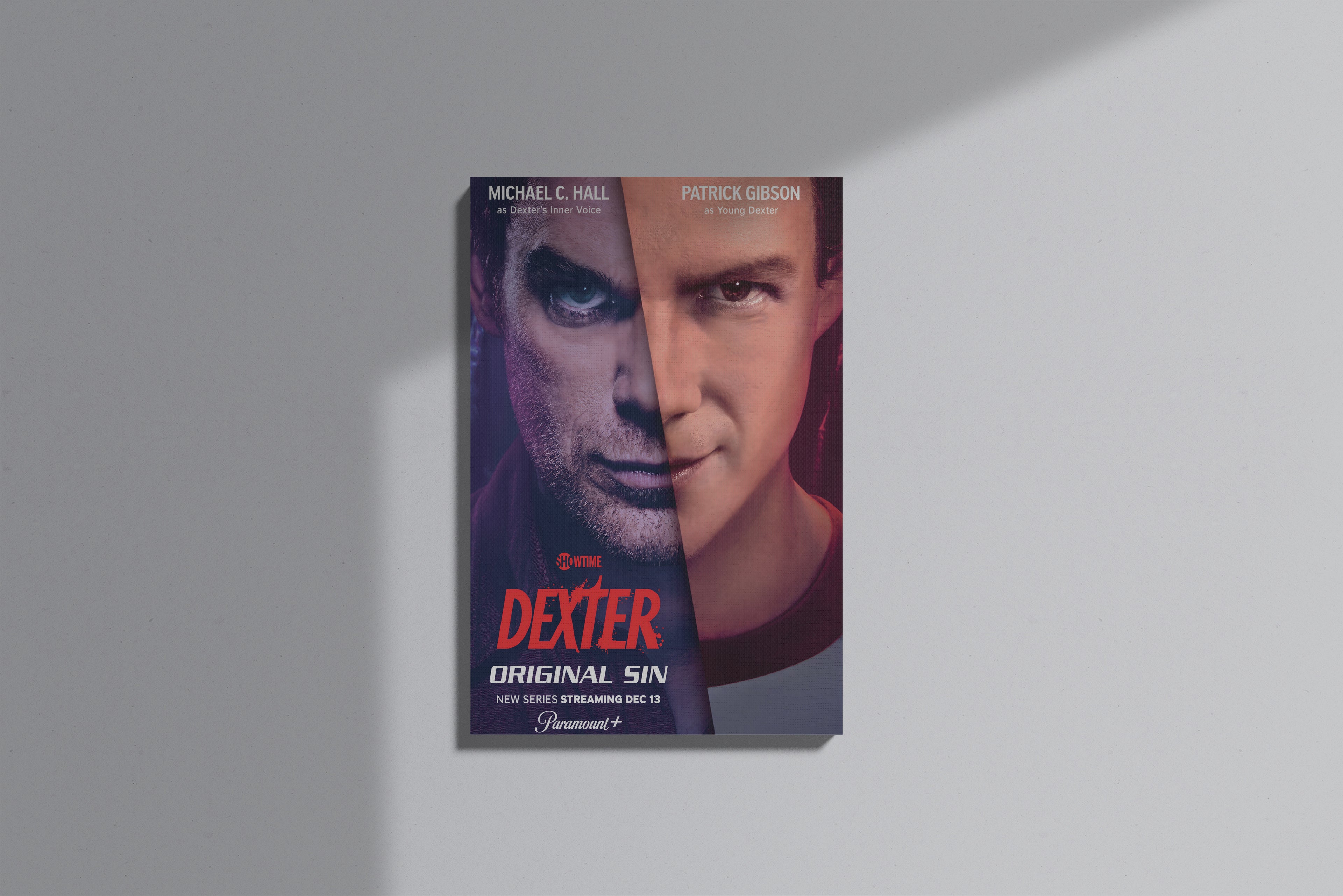 GeekCultcha Dexter Original Sin Premium Canvas Print