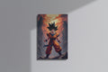 GeekCultcha Dragon Ball Z Goku Premium Canvas Print