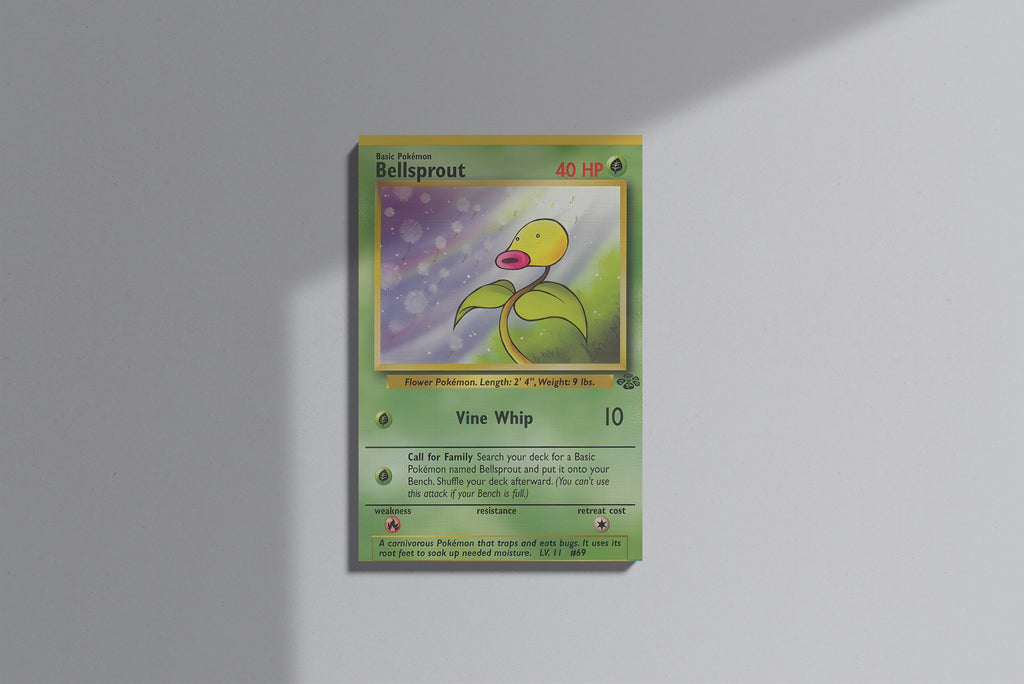 GeekCultcha Pokémon Bellsprout Premium Canvas Print