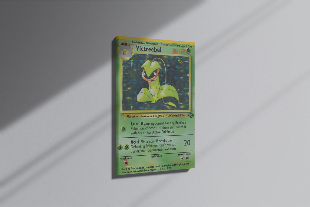 GeekCultcha Pokémon Victreebel Premium Canvas Print