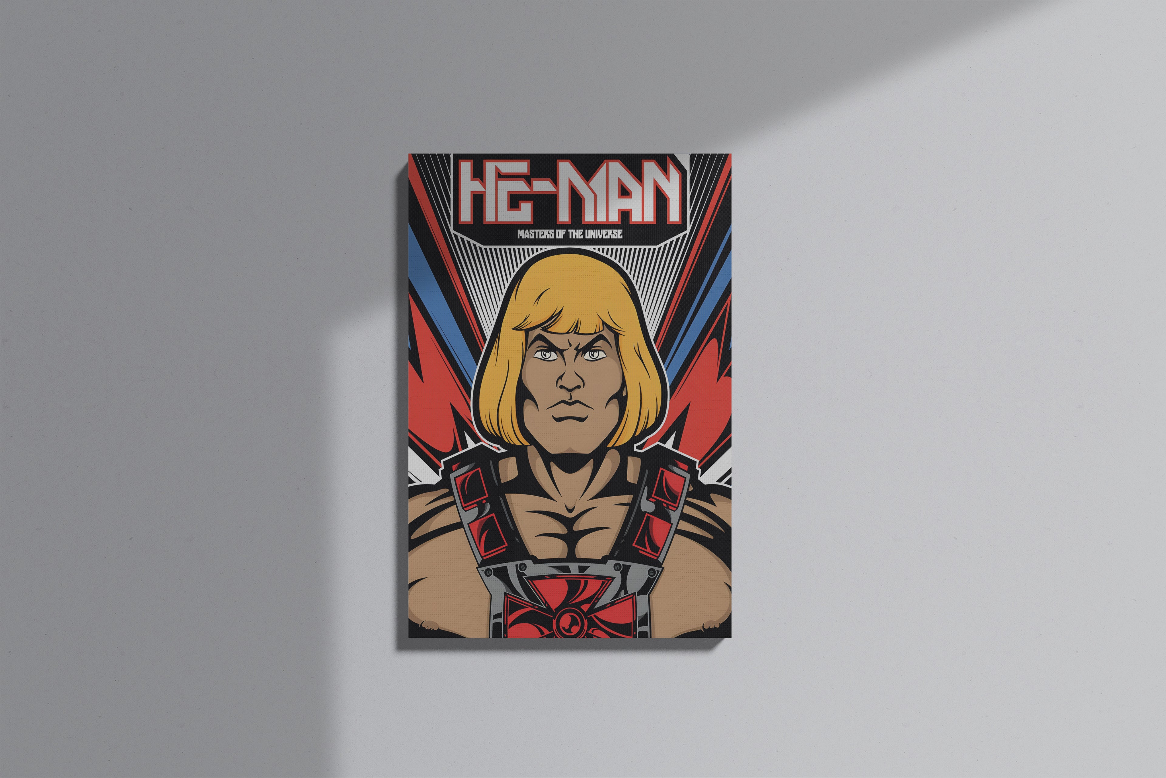 GeekCultcha He-Man Masters of the Universe Premium Canvas Print