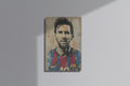 GeekCultcha FC Barcelona Lionel Messi Premium Canvas Print