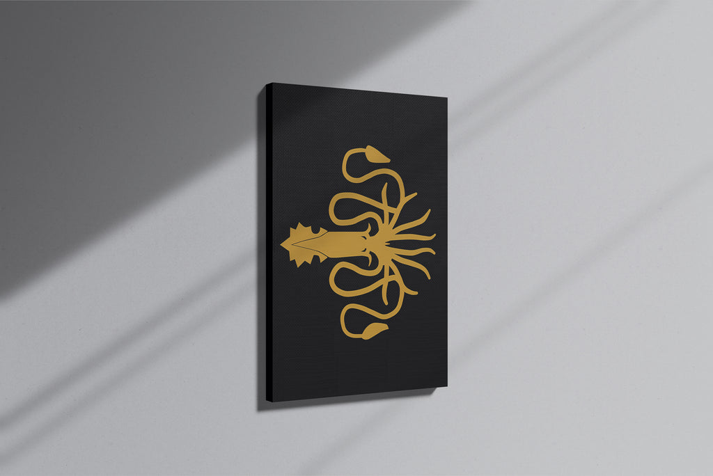 GeekCultcha Game of Thrones Greyjoy Dynasty Premium Canvas Painting