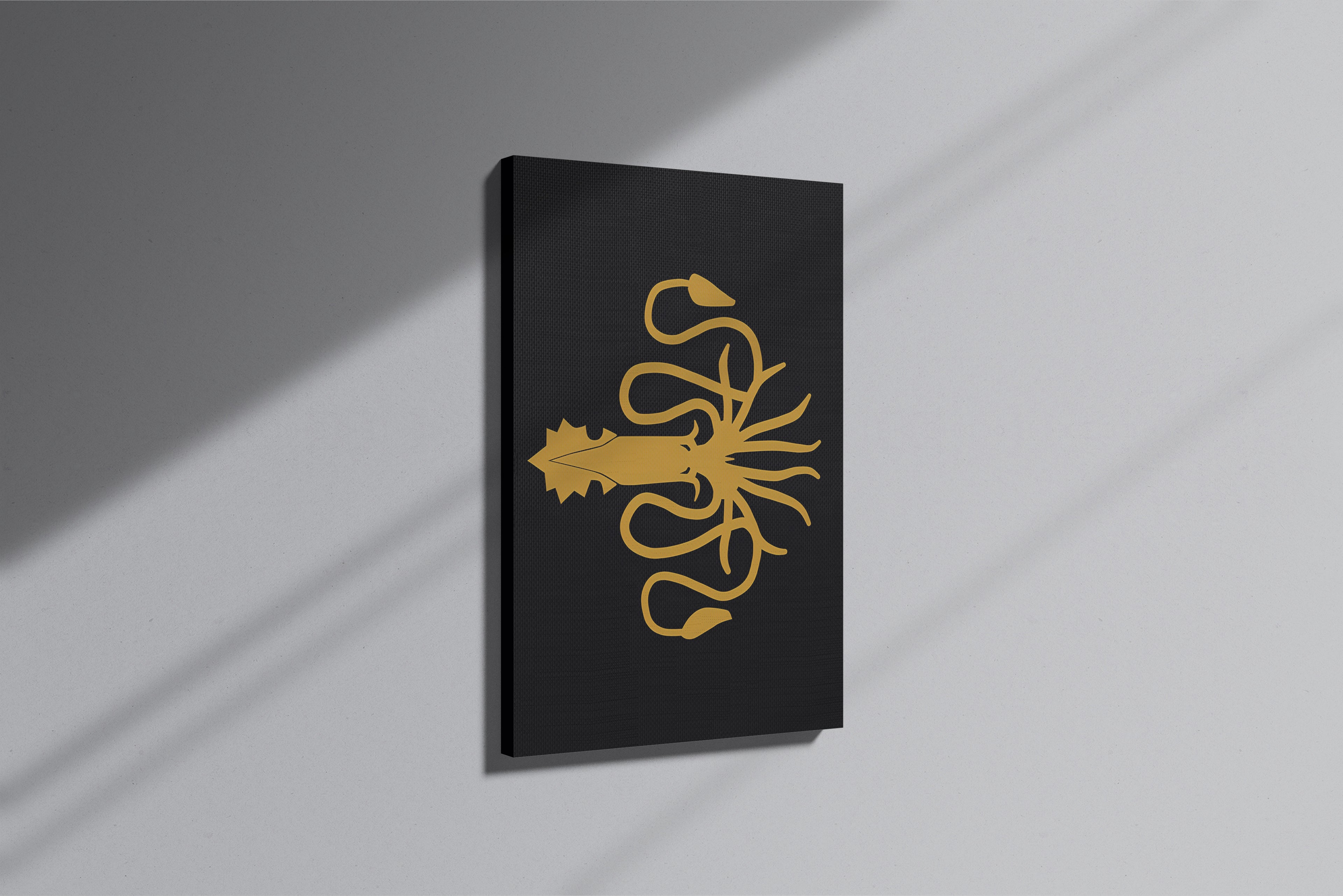 GeekCultcha Game of Thrones Greyjoy Dynasty Premium Canvas Painting