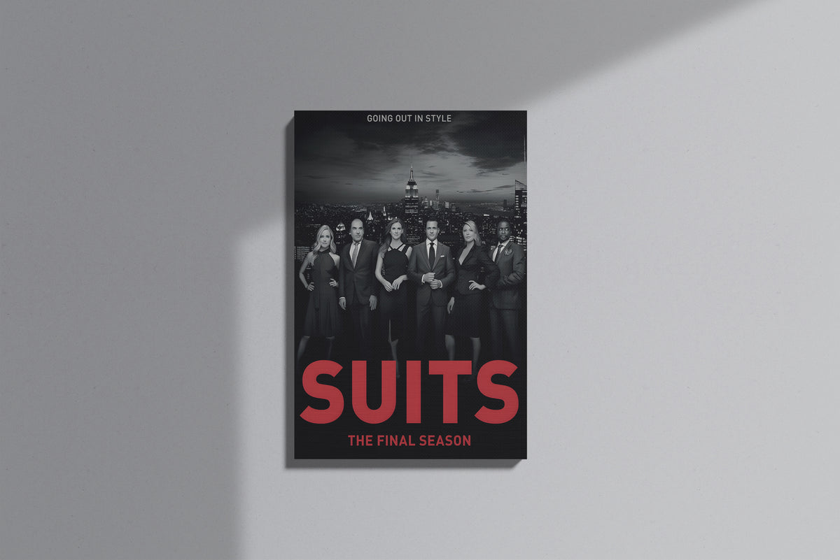 GeekCultcha Suits The Final Season Premium Canvas Print