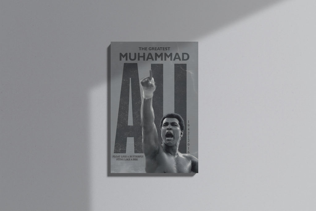 GeekCultcha Muhammad Ali The Greatest Premium Canvas Print