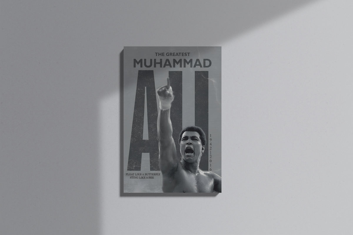 GeekCultcha Muhammad Ali The Greatest Premium Canvas Print