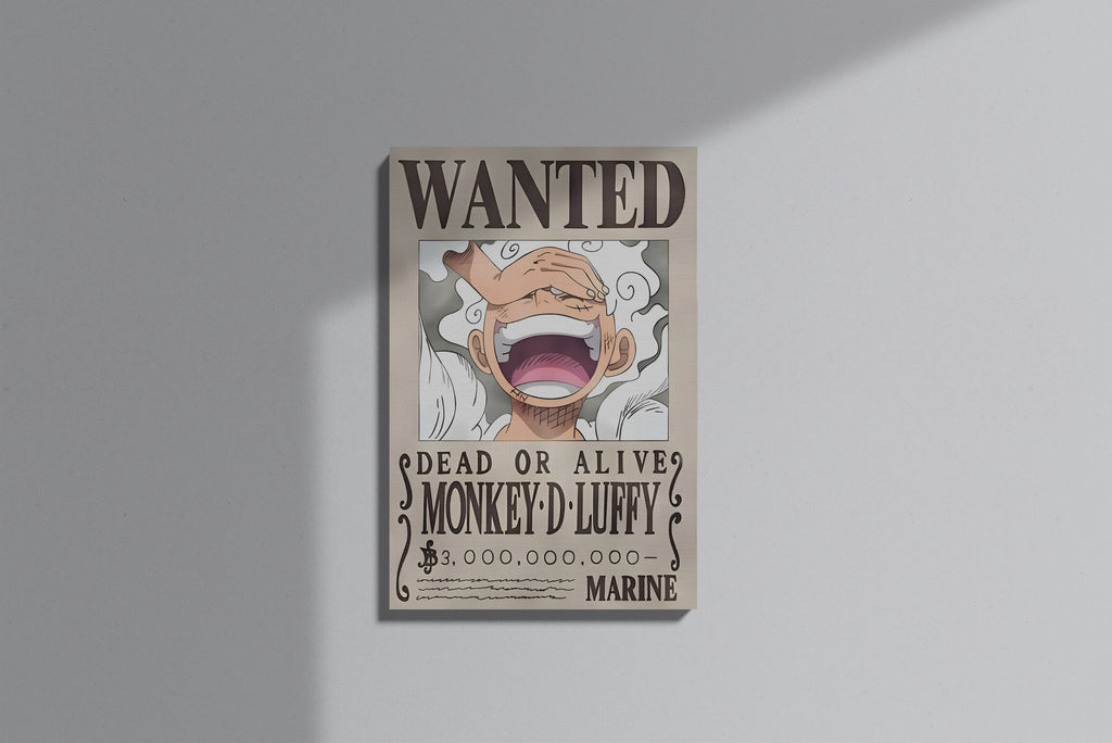 GeekCultcha One Piece Monkey D. Luffy Premium Canvas Print