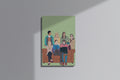 GeekCultcha The Big Bang Theory Team Premium Canvas Print