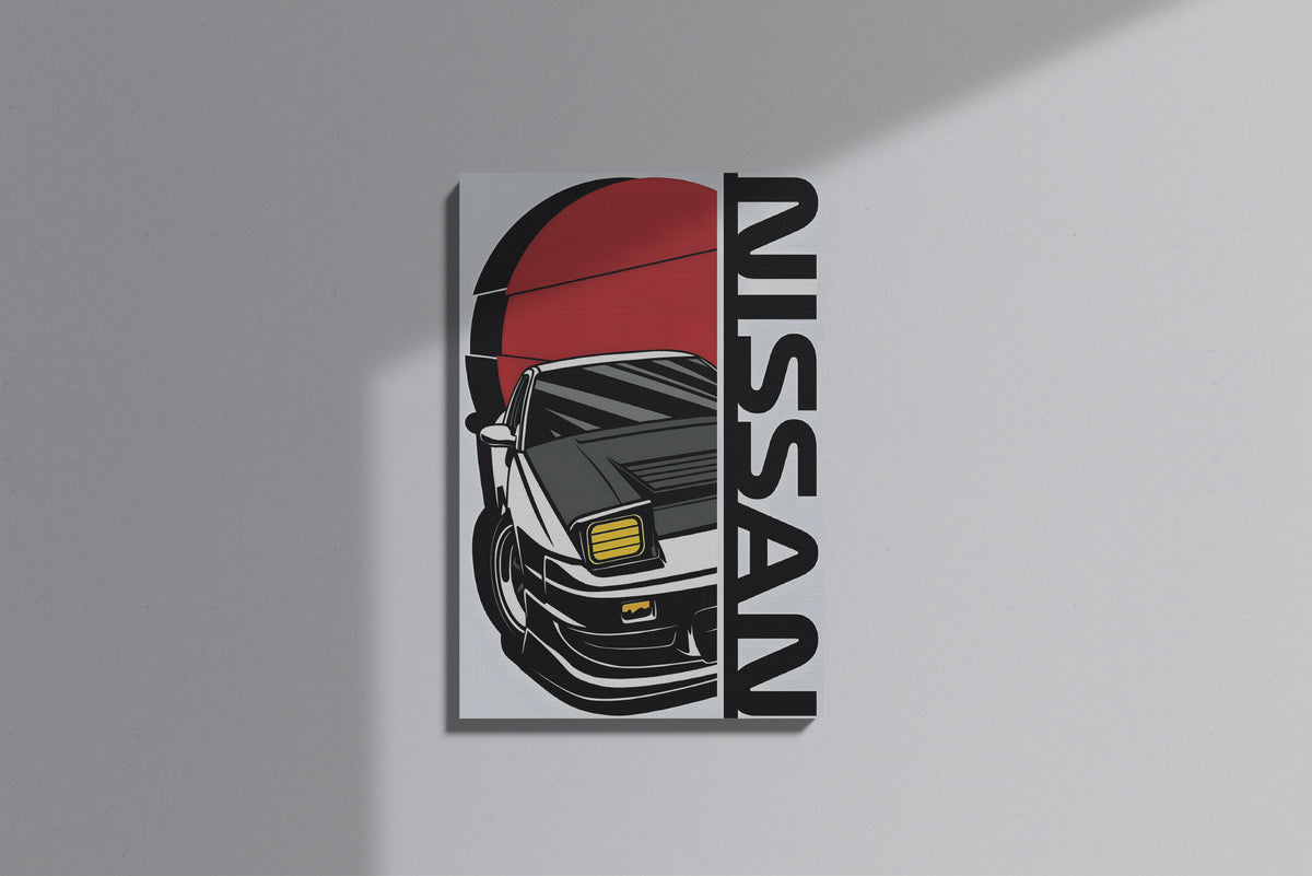 GeekCultcha Nissan Automotive Themed Premium Canvas Painting