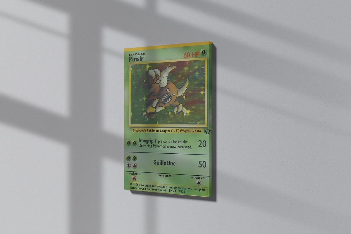 GeekCultcha Pokémon Pinsir Premium Canvas Print