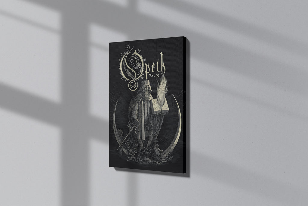 GeekCultcha Opeth Wizard Premium Canvas Print