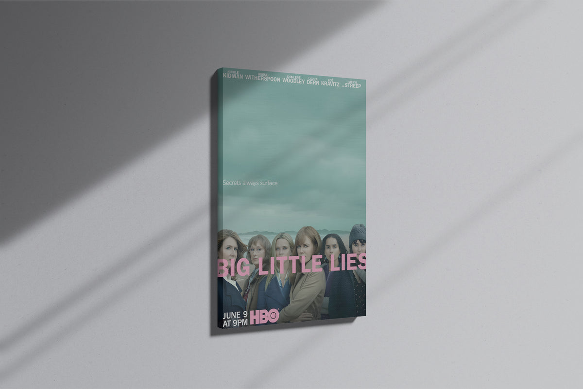 GeekCultcha Big Little Lies Premium Canvas Print