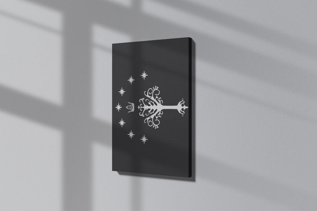 GeekCultcha Lord of the Rings Tree of Gondor Premium Canvas Print