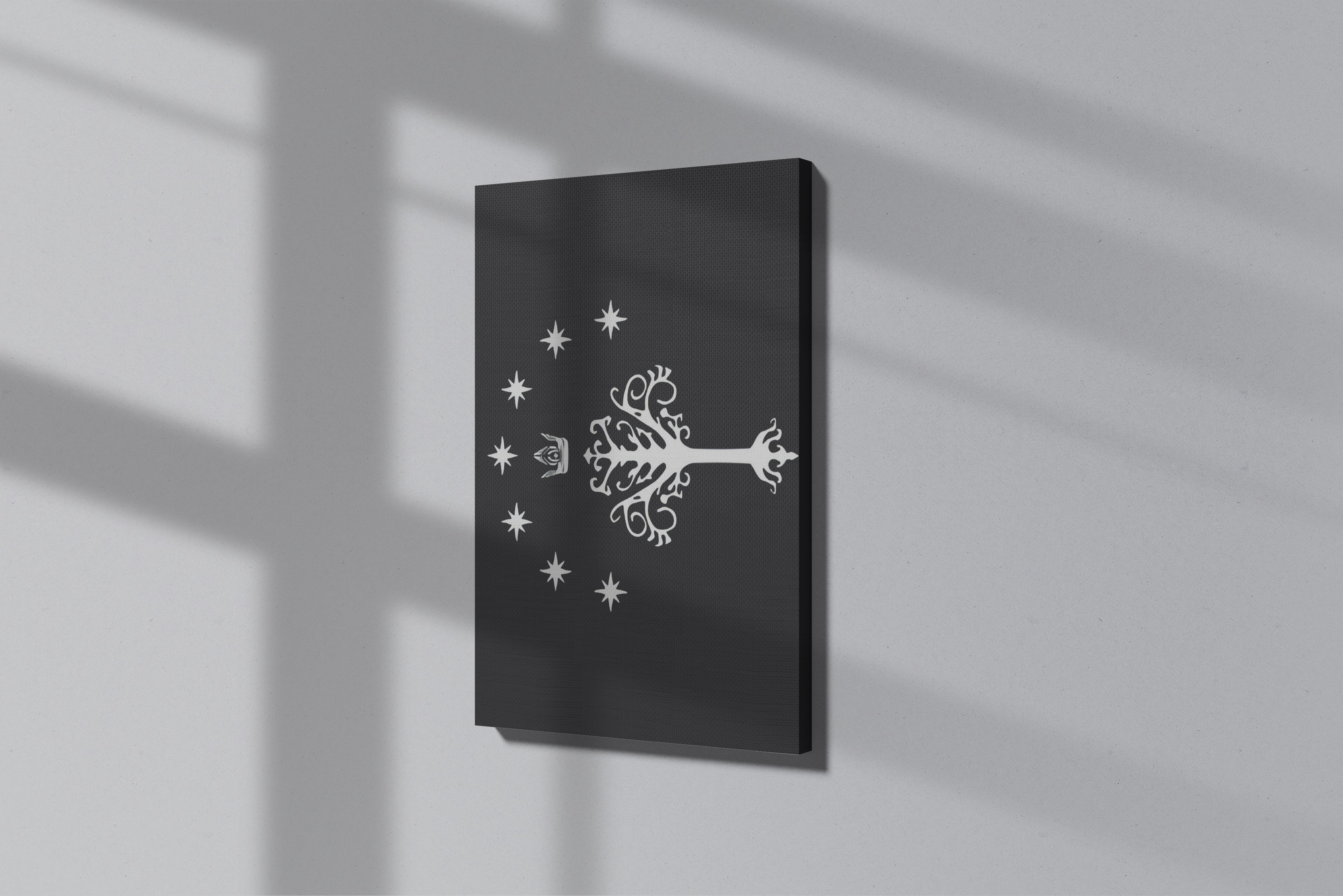 GeekCultcha Lord of the Rings Tree of Gondor Premium Canvas Print