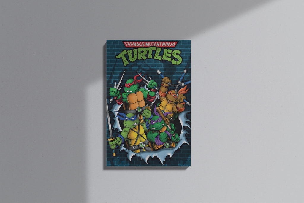 GeekCultcha Teenage Mutant Ninja Turtles Premium Canvas Print