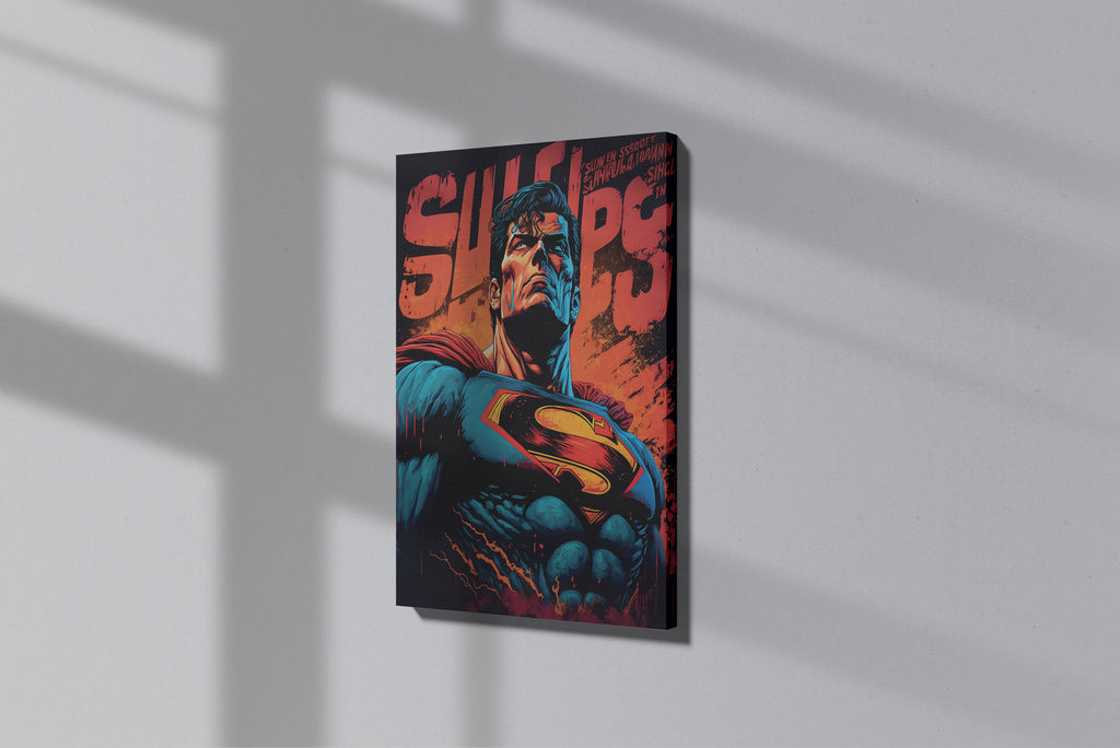 GeekCultcha DC Comics Superman Premium Canvas Print
