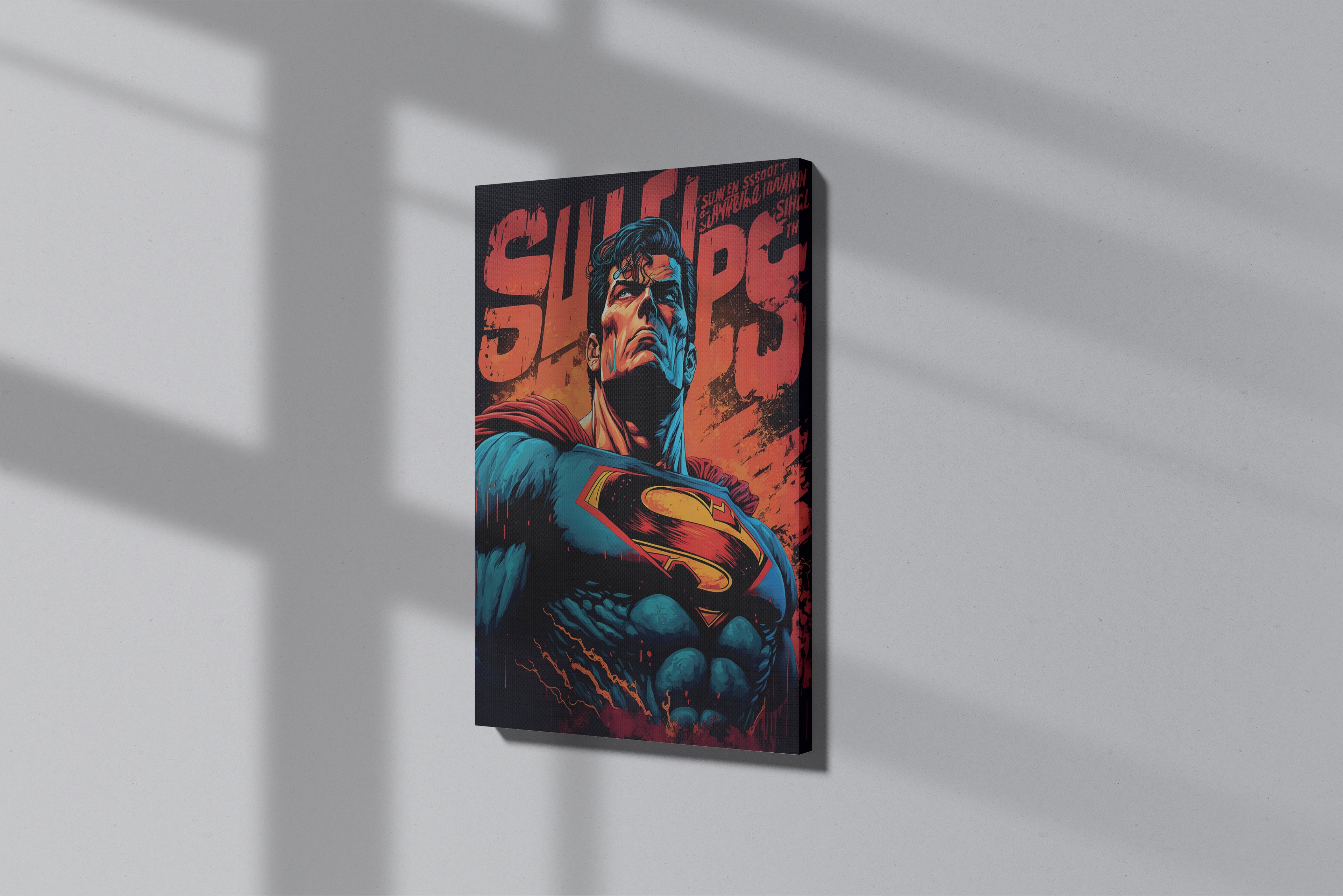 GeekCultcha DC Comics Superman Premium Canvas Print