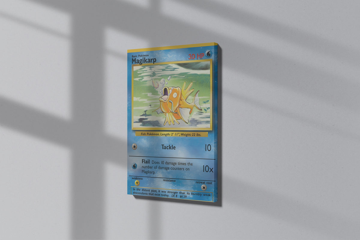 GeekCultcha Pokémon Magikarp Premium Canvas Print